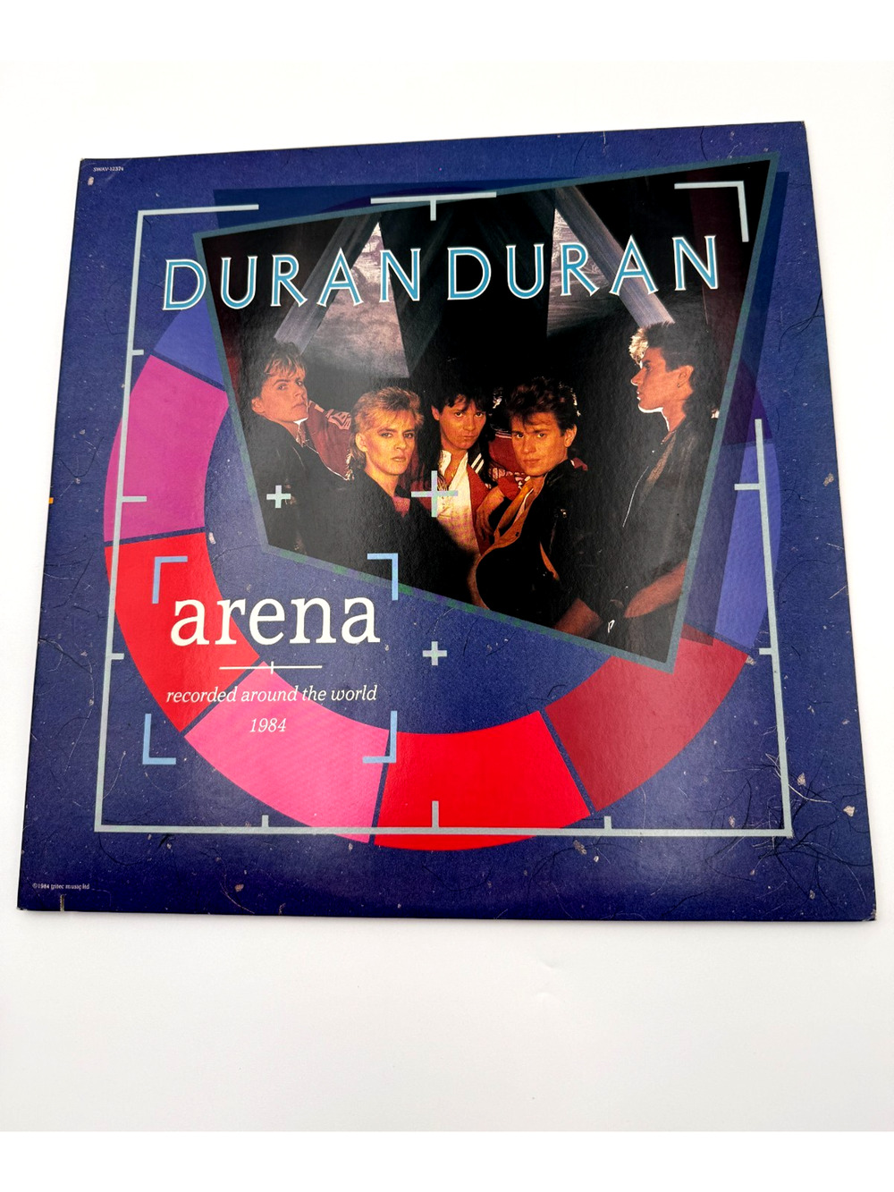 Vintage 1984 Duran Duran Vinyl Album 1984 Arena With Booklet LP 33 RPM SWAV12374
